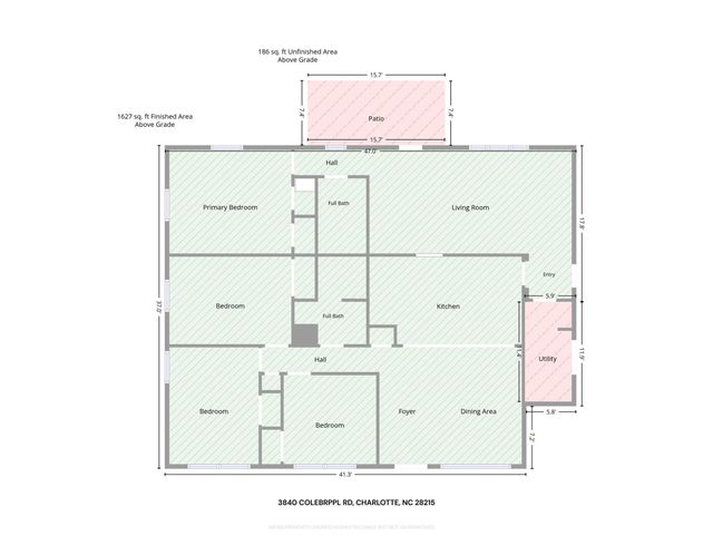 3840 Colebrook Road, Charlotte, NC 28215