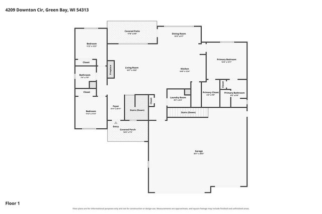 4209 DOWNTON CIRCLE, Green Bay, WI 54313