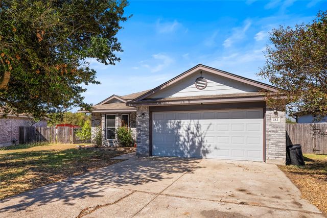 212 Valley Run TRL, Elgin, TX 78621