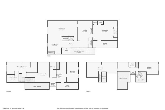 826 Fisher Street, Houston, TX 77018