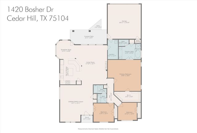 1420 Bosher Drive, Cedar Hill, TX 75104