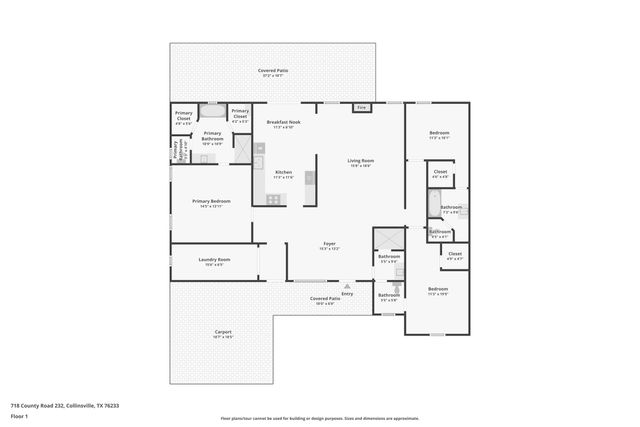 718 County Road 232, Collinsville, TX 76233