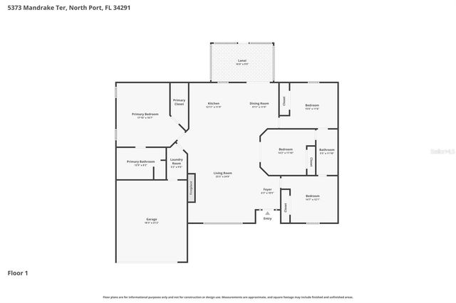 5373 MANDRAKE TERRACE, North Port, FL 34291