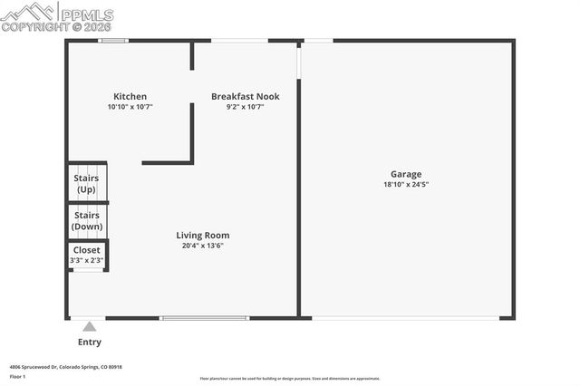 4806 Sprucewood Drive, Colorado Springs, CO 80918