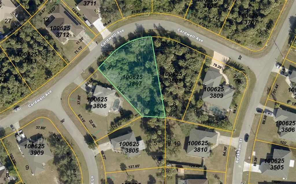 Lot 7 CARDWELL AVENUE, North Port, FL 34288