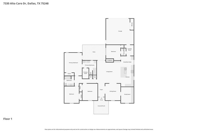 7330 Alto Caro Drive, Dallas, TX 75248