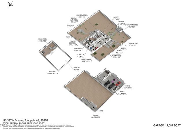 123 S 387TH Avenue, Tonopah, AZ 85354