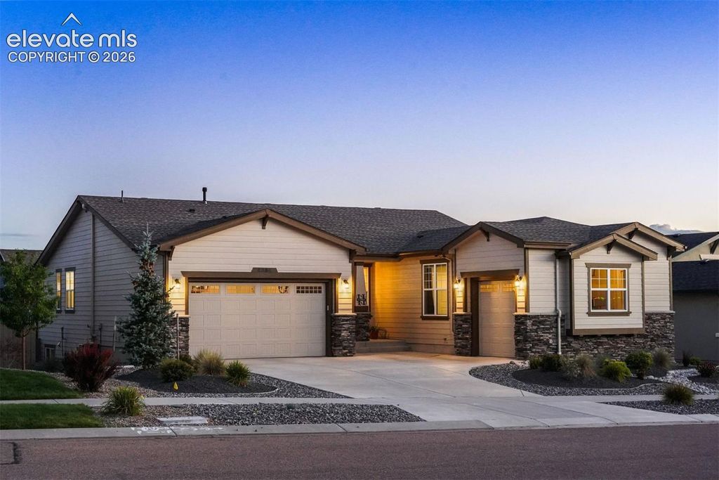 4354 Hanging Lake Circle, Colorado Springs, CO 80924 — exterior