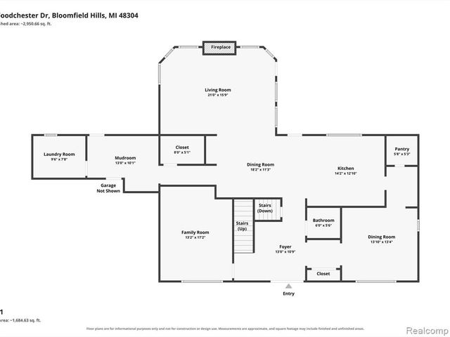 766 Woodchester Drive, Bloomfield Hills, MI 48304