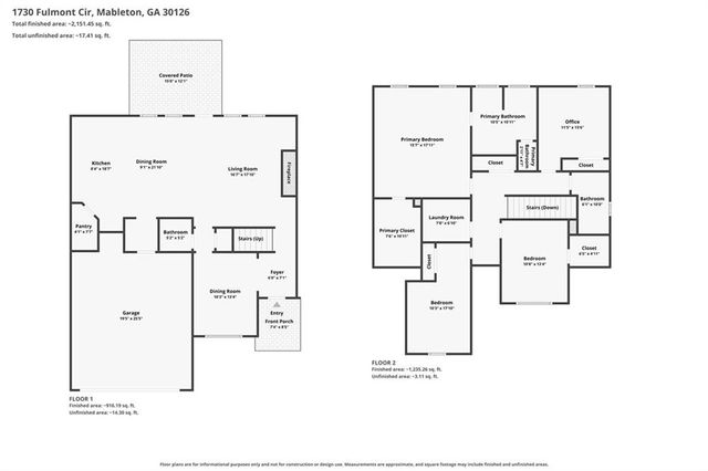 1730 Fulmont Circle, Mableton, GA 30126
