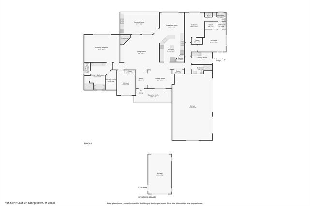 105 Silver Leaf DR, Georgetown, TX 78633