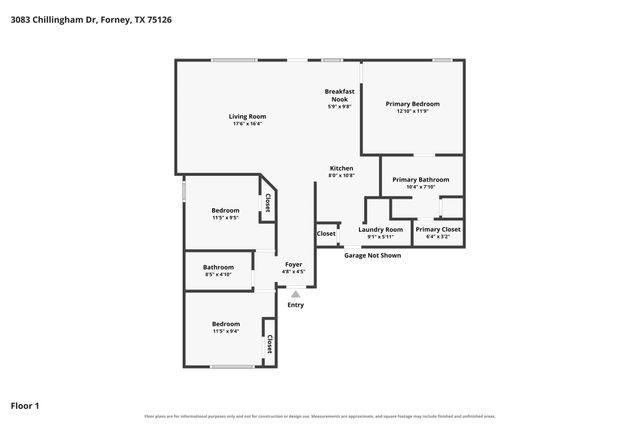 3083 Chillingham Drive, Forney, TX 75126