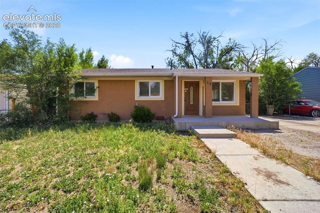 54 Goret Drive, Colorado Springs, CO 80911 — exterior