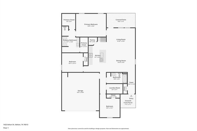 1423 Athan DR, Belton, TX 76513