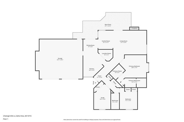 2 Raleigh Hills Lane, Bella Vista, AR 72715