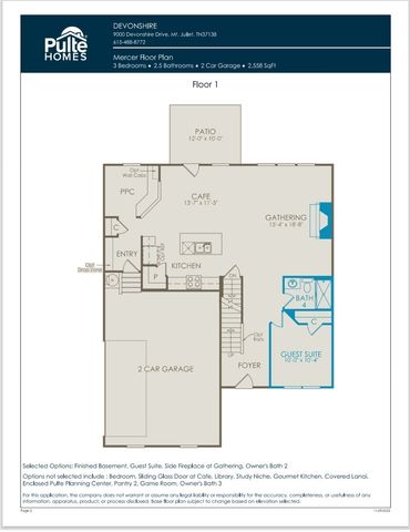 1193 Sydney Terrace, Mount Juliet, TN 37122