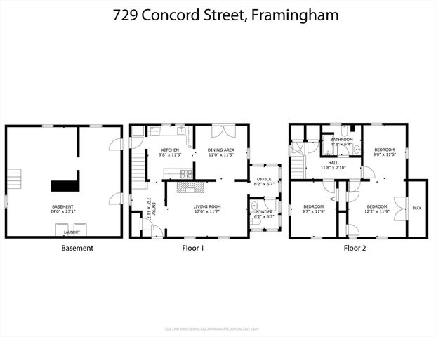 729 Concord St, Framingham, MA 01702