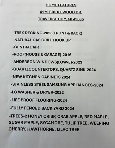 4179 Bridlewood Drive, Long Lake Twp, MI 49685