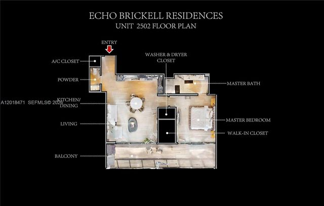 1451 Brickell Ave 2502, Miami, FL 33131