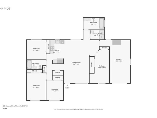 4204 DOGWOOD Ave, Tillamook, OR 97141