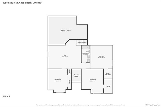 3958 Lazy K Drive, Castle Rock, CO 80104