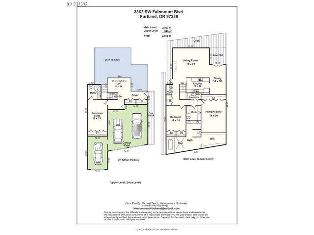 3362 Sw FAIRMOUNT Blvd, Portland, OR 97239