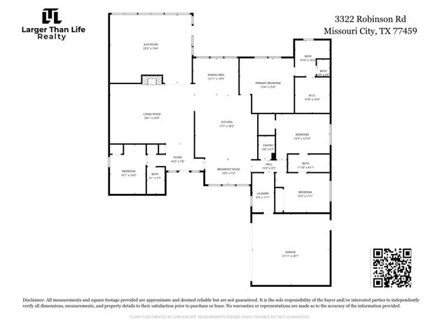 3322 Robinson Road, Missouri City, TX 77459