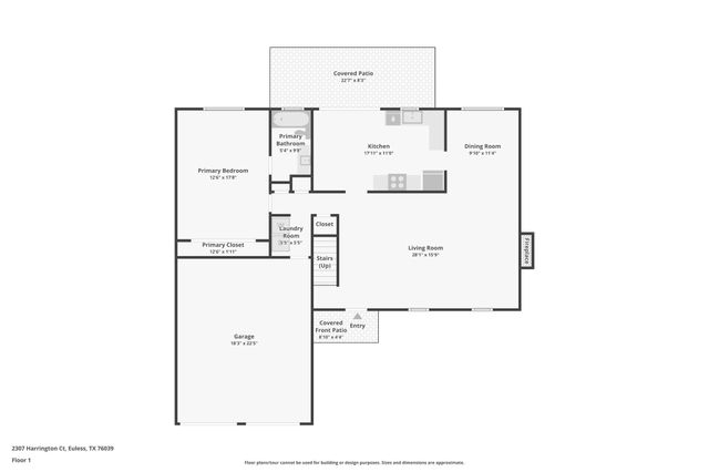 2307 Harrington Court, Euless, TX 76039