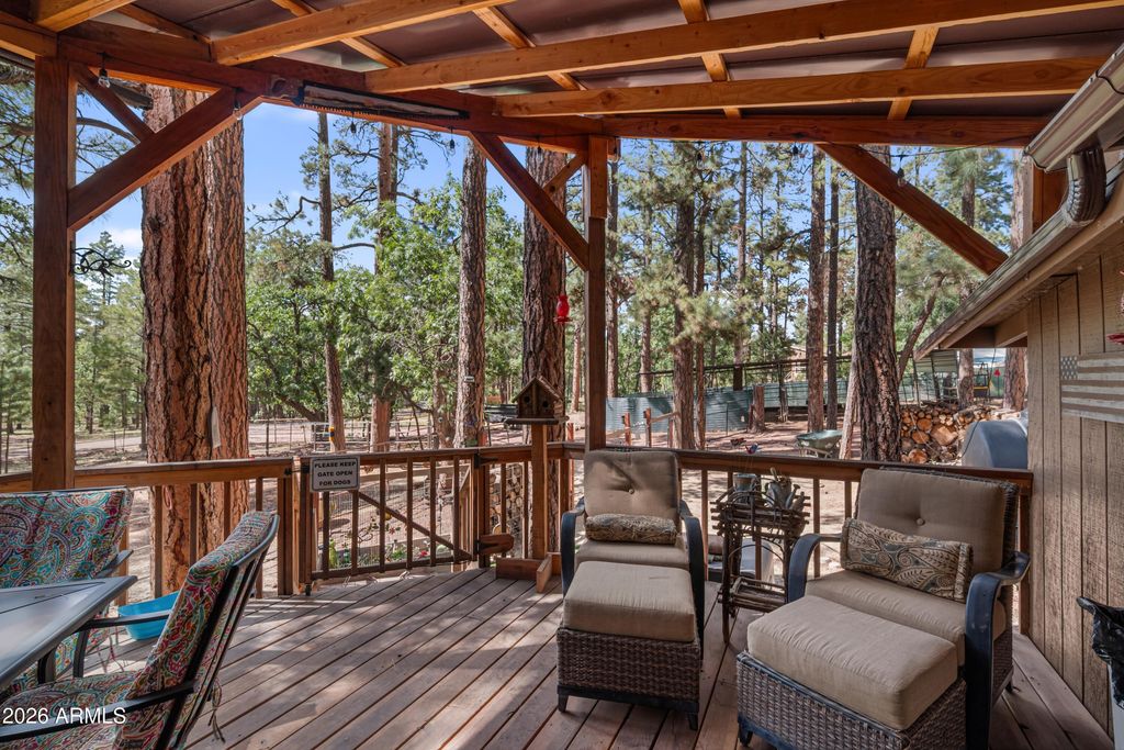 Image 10 of property listing at 1659 MORMON Road, Happy Jack, AZ 86024