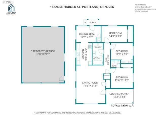 11826 Se HAROLD St, Portland, OR 97266