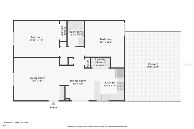 7602 CORTEZ COURT, Tampa, FL 33615