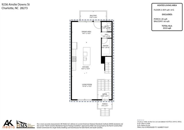 9236 Ainslie Downs Street, Charlotte, NC 28273