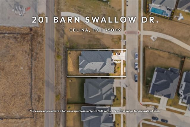 201 Barn Swallow Drive, Celina, TX 75009
