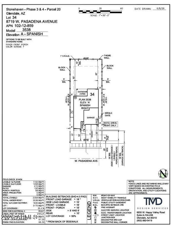 Image 4 of property listing at 8719 W PASADENA Avenue, Glendale, AZ 85305
