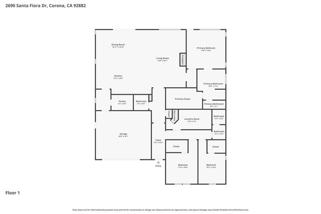 2690 Santa Fiora Drive, Corona, CA 92882
