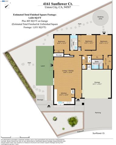 4161 Sunflower Ct, Union City, CA 94587