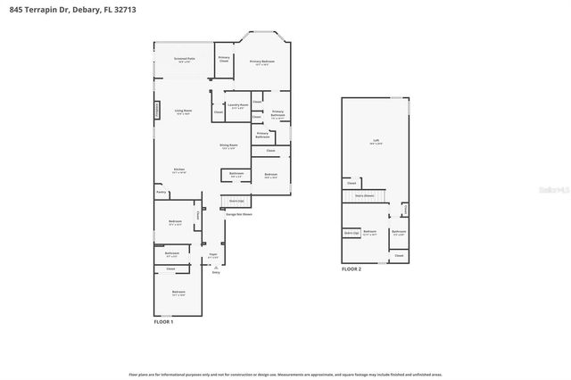 845 TERRAPIN DRIVE, Debary, FL 32713