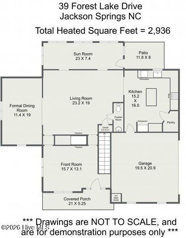 39 Forest Lake Drive, Jackson Springs, NC 27281