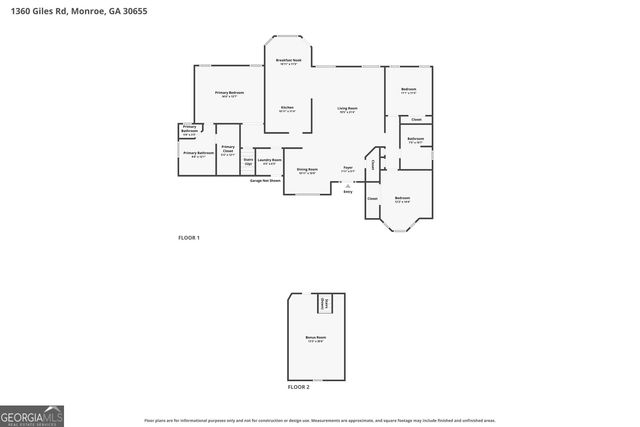 1360 Giles Road, Monroe, GA 30655
