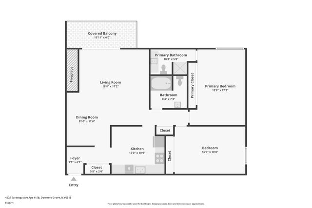 4225 Saratoga Avenue 415B, Downers Grove, IL 60515