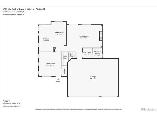 10729 W Parkhill Ave, Littleton, CO 80127