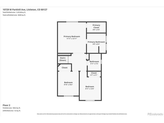 10729 W Parkhill Ave, Littleton, CO 80127