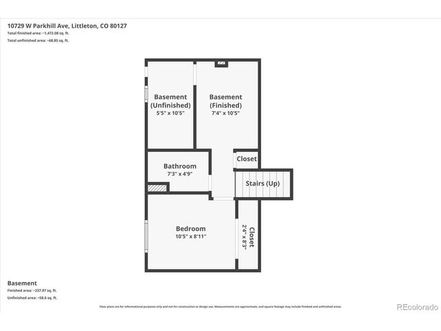 10729 W Parkhill Ave, Littleton, CO 80127