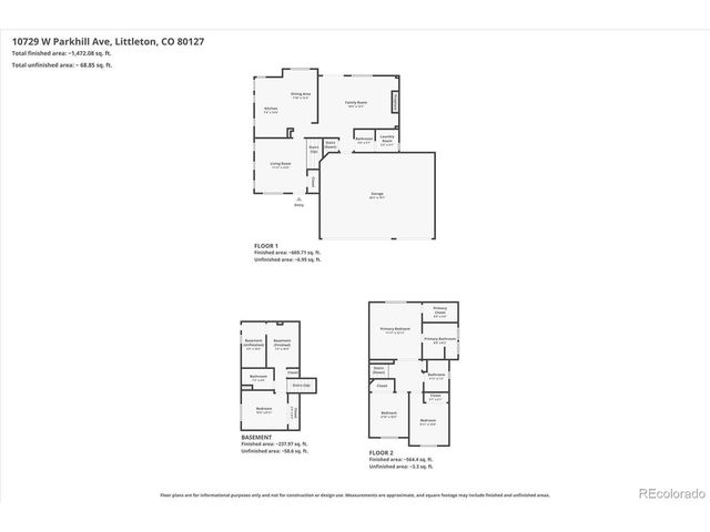 10729 W Parkhill Ave, Littleton, CO 80127
