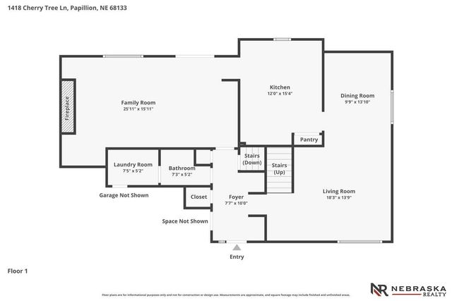 1418 Cherry Tree Lane, Papillion, NE 68133