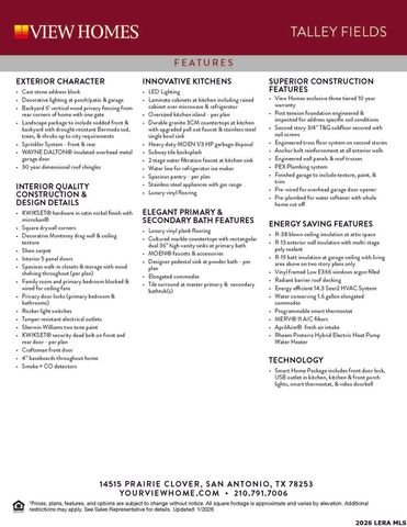 14739 Prairie Clover, San Antonio, TX 78253