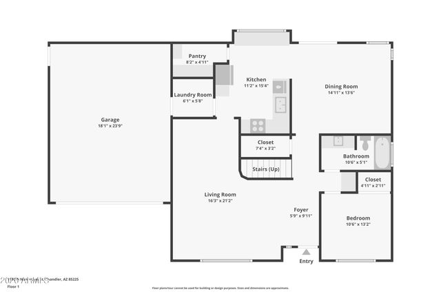 1190 N NANTUCKET Street, Chandler, AZ 85225