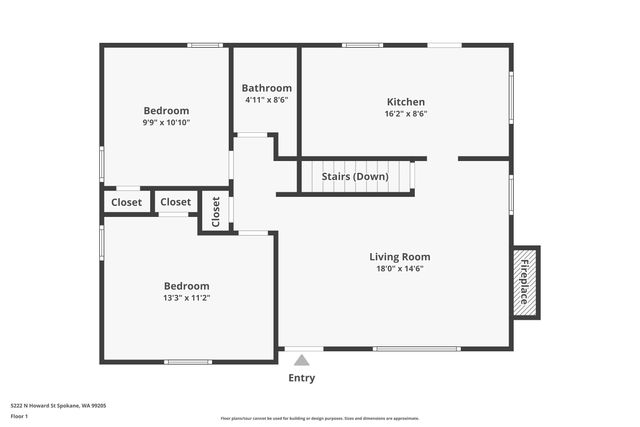 5222 N N Howard St, Spokane, WA 99205