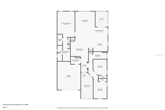 1578 SCARLETT AVENUE, North Port, FL 34289