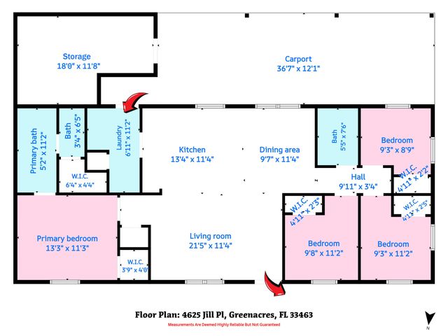 4625 Jill Place, Greenacres, FL 33463